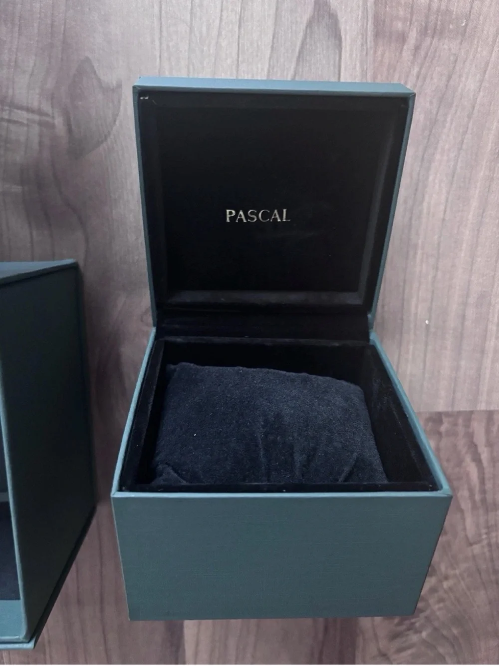 Empty Green Pascal Diamonds Watch Box - Includes 2 Boxes